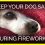 July 4th Fireworks ~ & Your Pets!